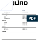 PRICE LIST QUAD-2