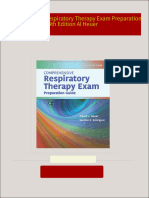 Comprehensive Respiratory Therapy Exam Preparation 4th Edition Al Heuer All Chapters Instant Download