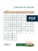 Calendario de Adviento 2024