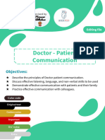 12-Doctor- Patient Communication