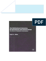 The Multinational Enterprise EU Enlargement and Central Europe The Effects of Regulatory Convergence 1St Edition Edition Yusaf H. Akbar all chapter instant download