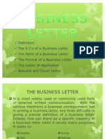 Business Letter