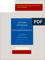 Instant download Oxford Textbook of Psychopathology 2nd Edition Paul H Blaney pdf all chapter