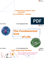 PPT2 CB IX Sci the Fundamental Unit of Life