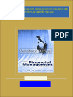 Instant Download for Foundations of Financial Management Canadian 9th Edition Hirt Solutions Manual 2024 Full Chapters in PDF