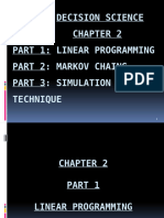 Chapter 2 Decision Science (204) 31032017