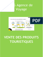 Vente des Produits Touristiques