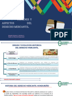 CLASE N. 1 ORÍGENES Y ASPECTOS DEL DERECHO MERCANTIL.