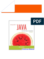 Starting Out with Java From Control Structures through Objects 5th Edition Tony Gaddis Solutions Manual 2024 scribd download full chapters