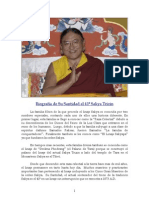 Biografía de S.S. Sakya Trizin