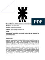 Inteligencia Artificial y Su Posible Impacto en La Seguridad Argentina