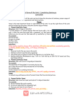 Right Forms of Verb Rule