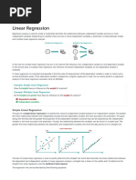 Simple and Multiple Linear Regression