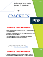 Ratios and proportions formulas cracku pdf