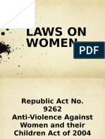 Lesson+11 Philippine Laws on Women