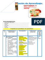 2° SESIÓN DÍA 4 MAT QUITAMOS Y SEPARAMOS