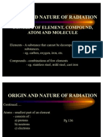 Origin and Nature of Radiation (English)