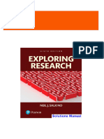 Exploring Research 9th Edition Salkind Solutions Manual all chapter instant download