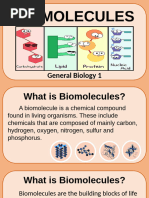 Lesson 8 Biomolecules