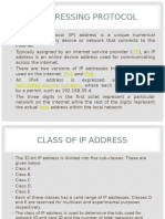 IP addressing protocol