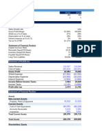 Sample Financial Model