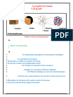 Cours 2 . Le modèle de l'atome