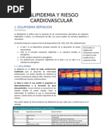 DISLIPIDEMIA a