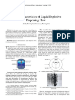 Lei Li Et Al - On The Characteristics of Liquid Explosive Dispersing Flow