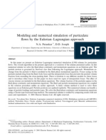 Patankar & Joseph 2001 - Modeing & Numerical Sumulation of Particulate Flows by Euler-Lang Approach - Int J of Multi Phase Flow