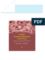 Full download Novel Nanocomposite Coatings Advances and Industrial Applications 1st Edition Rostislav Daniel (Editor) pdf docx