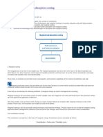 Kaplan Marginal & Absorption Costing