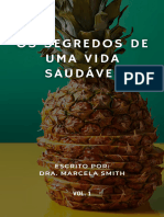 EBook Preto com Fotografia de Culinária