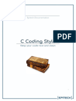 Epitech c Coding Style-1