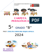 CARPETA  PEDAGÓGICA EVELYN 2024.