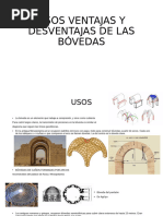 USOS, VENTAJAS Y DESVENTAJAS BÓVEDAS