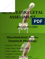 2. Assessment of Muscoloskeletal system