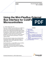 Using The Mini-Flexbus External Bus Interface For Coldfire Microcontrollers