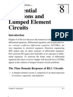 Differential Equations and Lumped Element Circuits