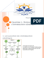 Notion de l'Info Genetique