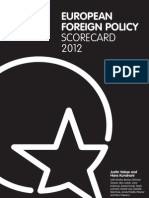 European Foreign Policy Scorecard 2012