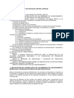 Citricos Análisis de Peligros y de Puntos de Control Críticos