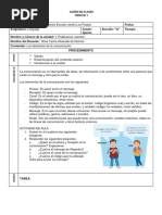 Planificacion Eslengua Quinto 2024 Los Prados