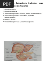 PRUEBAS DE FUNCIÓN HEPÁTICA