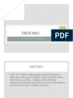 Distomo: A Story of Shame