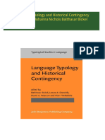 Download ebooks file Language Typology and Historical Contingency In Honor of Johanna Nichols Balthasar Bickel all chapters