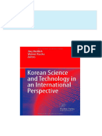 Immediate download Korean Science and Technology in an International Perspective 1st Edition Jörg Mahlich (Auth.) ebooks 2024