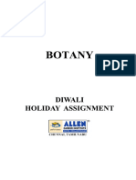 Diwali Assignment_Botany_NEET Nurture