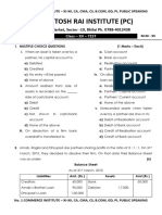 Test - Dissolution of a Partnership Firm