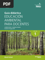 Guia Didactica Docente EA No. 1 Ambiente Nivel Inicial