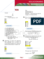SOLUCIONARIO Turno MaÃ±ana - BiomÃ©dicas - 06.04